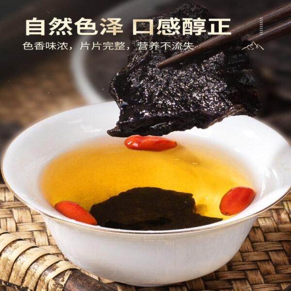 Make Polygonum multiflorum genuine Chinese herbal medicines, drink tea in wild soaked water, cook nine steams and nine suns, black hair tablet bag official flagship store - Image 5