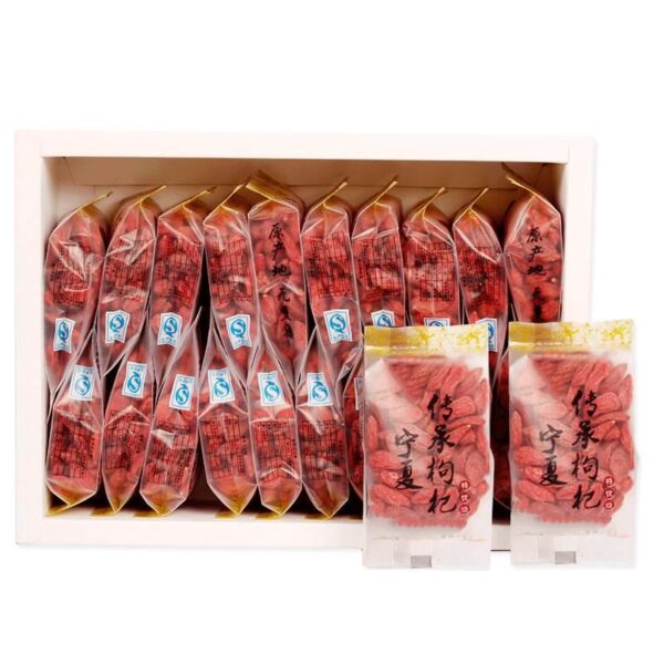 1Kg large-grain wolfberry Ningxia premium 500g authentic red Gogou structural tea soaked in water Male Kidney Official Flagship Store - Image 5
