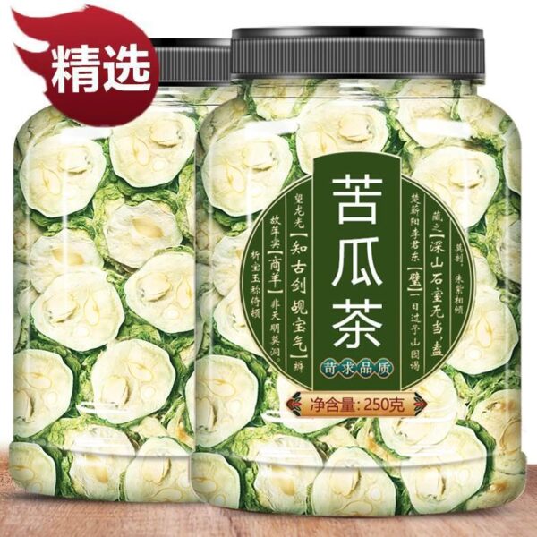 500G old dried bitter gourd natural bitter gourd slices dried fresh tea premium farm dried children brewed tea pure bitter gourd powder edible