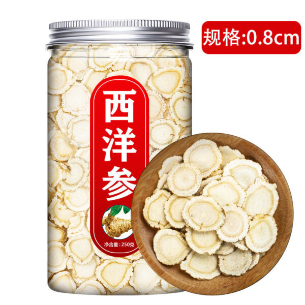 American Ginseng Official Flagship Store 500g Changbai Mountain Ginseng Lozenges American Ginseng Slices Ren San Slice Powder - Image 6