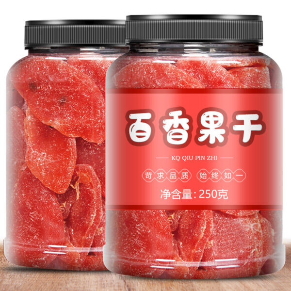 1Kg canned dried passion fruit, not fat, dried sweet and sour fruit 500g bagged preserved fruit preserves, small casual snacks for pregnant women