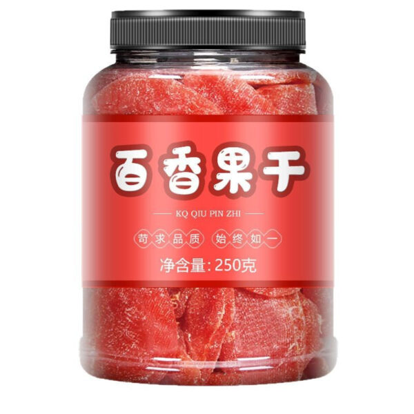 1Kg canned dried passion fruit, not fat, dried sweet and sour fruit 500g bagged preserved fruit preserves, small casual snacks for pregnant women - Image 5