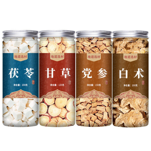 American Ginseng Astragalus Angelica Codonopsis Codonopsis Ophiopogon Baizhu Chuanxiong Baishao Yam Poria Licorice Dried Ginger Chinese Herbal Medicine Decoction Pieces - Image 25