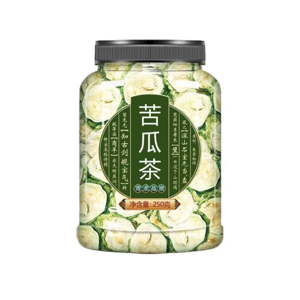 500G old dried bitter gourd natural bitter gourd slices dried fresh tea premium farm dried children brewed tea pure bitter gourd powder edible - Image 5