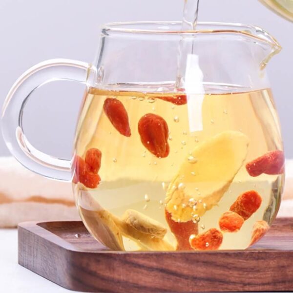 American ginseng slices Astragalus wolfberry red dates genuine official flagship store genuine flower flag ginseng lozenges soaked in water kidney tea - Image 3