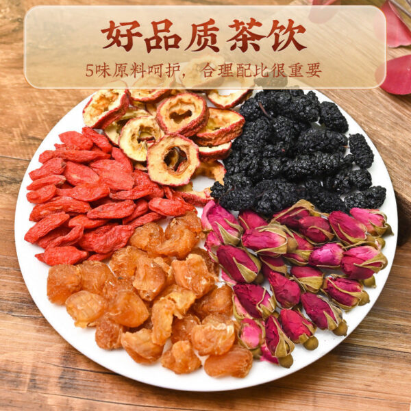 American Ginseng Astragalus Angelica Codonopsis Codonopsis Ophiopogon Baizhu Chuanxiong Baishao Yam Poria Licorice Dried Ginger Chinese Herbal Medicine Decoction Pieces - Image 2