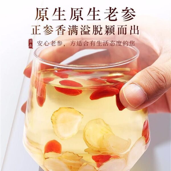 American Ginseng Slices Genuine Official Flagship Store 500g Premium Changbai Mountain American Ginseng Sliced American Ginseng Soaked in Water - Image 2