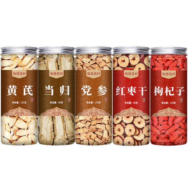 American Ginseng Astragalus Angelica Codonopsis Codonopsis Ophiopogon Baizhu Chuanxiong Baishao Yam Poria Licorice Dried Ginger Chinese Herbal Medicine Decoction Pieces - Image 28