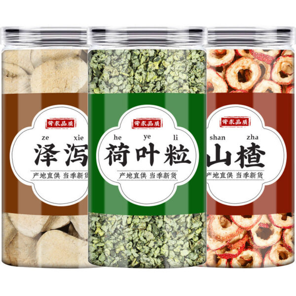 Alisma Lotus Leaf Hawthorn Genuine New Alisma Tablets Dried Lotus Leaf Grain Lotus Leaf Tea Boiled in Water - Image 5