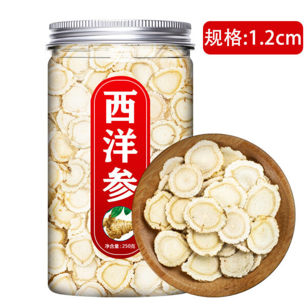 American Ginseng Official Flagship Store 500g Changbai Mountain Ginseng Lozenges American Ginseng Slices Ren San Slice Powder - Image 8