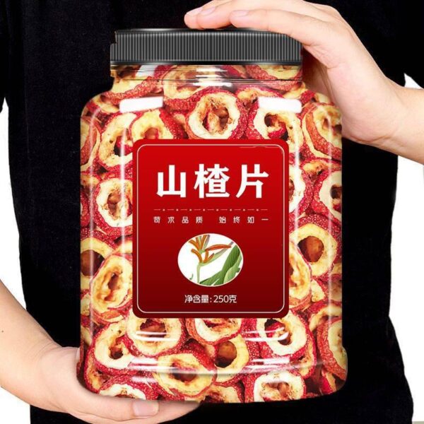 Hawthorn Dried Soaked in Water Premium 500g Authentic Slag Flakes Dry Sulfur-Free No Additive Instant Tea Flagship Store of Chinese Herbal Medicine