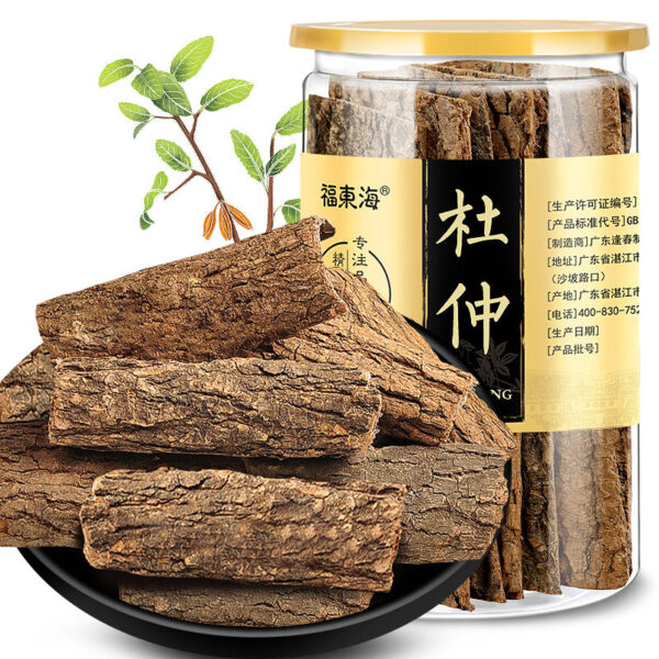 Fudonghai Eucommia skin 120g/can, Eucommia silk with skin non-salt fried Eucommia brewed wine, tea, soup and hair business - Image 6