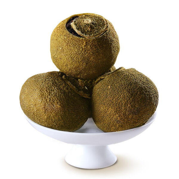 Fudonghai group buying gifts Pu'er tea tangerine peel 200g can gift box Xinhui small green orange raw sun cooked tea gift delivery - Image 5