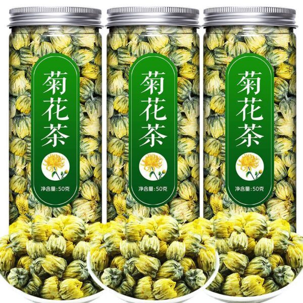 Fetal chrysanthemum premium genuine chrysanthemum tea official flagship store white Chinese herbal medicine Xinjiang herbal tea fire reduction - Image 5