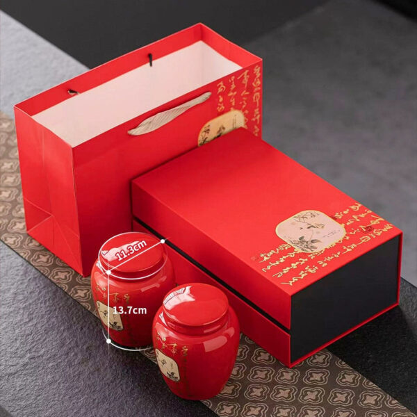 Zhongmin Hongtai New Tea Zhengshan Xiaozong Black Tea Premium Strong Fragrance Flower and Fruit Rosin Fragrance Elders New Year Gift Box - Image 2