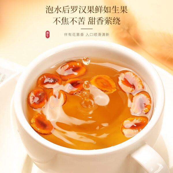 Fudonghai Luo Han Guo 110g 6 packs Guangxi Yongfu origin source Big fruit wholesale Dried fruit flower fruit tea delivery - Image 4