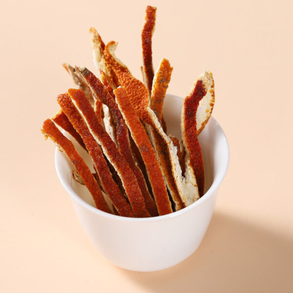 Chicken nejin, hawthorn tangerine peel, genuine Chinese herbal medicine, soaked in boiled water, drink fresh hollow seedless hawthorn dried slices, orange peel, orange peel - Image 3
