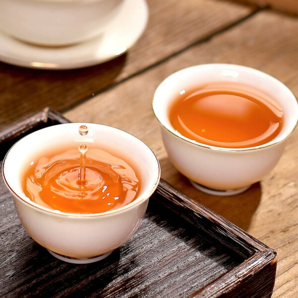 Zhongmin Hongtai New Tea Dahongpao Oolong Tea Wuyishan Luxiang Flower and Fruit Sachet Bulk Can Free Gift Pack 400g - Image 4