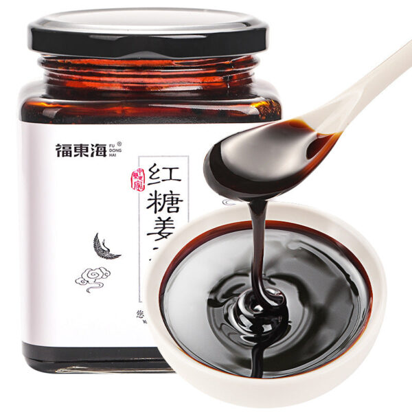 Fudonghai Brown Sugar Ginger Jujube Cream 500g/bottle Brown Sugar Ginger Jujube Wolfberry Brown Sugar Ginger Tea Ginger Soup Drink One piece