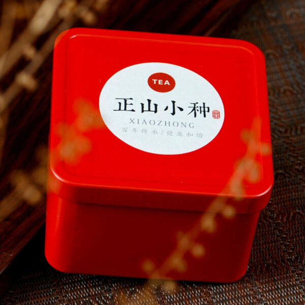 Zhengshan small black tea tea tea special 500 first-class strong fragrance Fujian Wuyishan small packaging gift box canned new tea 50g - Image 3