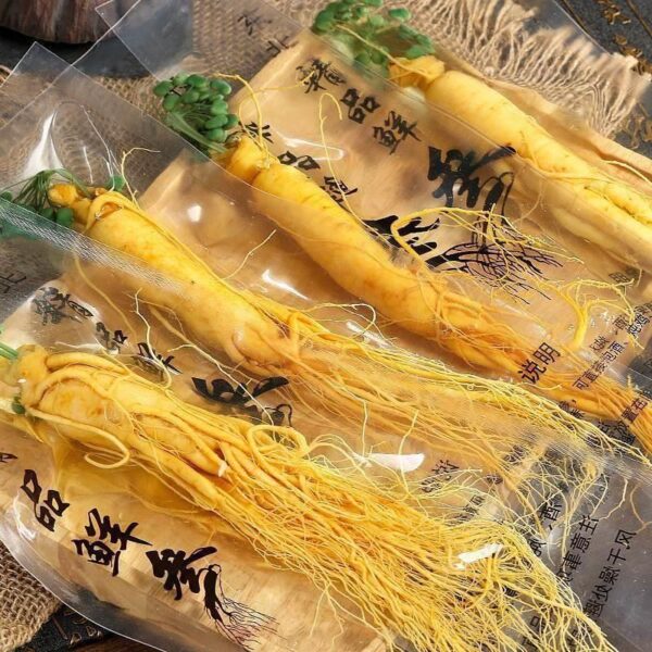 Fresh ginseng, Northeast Changbai Mountain sparkling wine for 10 years, extra large fresh ginseng, dried wild mountain ginseng, Jilin raw sun dry goods life - Image 4