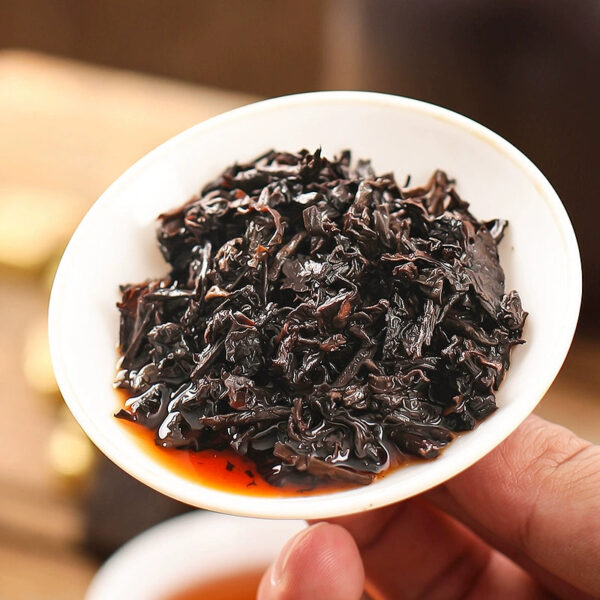 Zhongmin Hongtai Small Golden Brick Waxy Fragrant Ripe Tea Brick Tea Tuocha Old Tea Yunnan Tea Old Tea Pu'er Tea Bag - Image 4