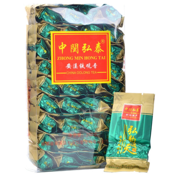 New Tea Spring and Autumn Tea Tieguanyin Strong Fragrance Green Tea Anxi Tieguanyin Hongyun Tongtian Zhongmin Hongtai Tea 250g - Image 2