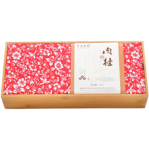 Zhongmin Hongtai New Tea Charcoal Roasted Dahongpao Tea, Fujian Oolong Tea Rock Tea Cinnamon Gift Box 250g