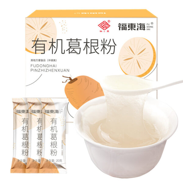 Fudonghai Organic Pueraria Powder 200g/box Pure Pueraria Powder Strips Wholesale Meal Replacement Powder Breakfast Instant Instant Delivery