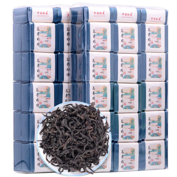 Zhongmin Hongtai Flower Fragrance Zhengyan Cinnamon Tea Strong Fragrance Fruit Fragrance Dahongpao Tea Extra Authentic Small Package 500g - Image 2