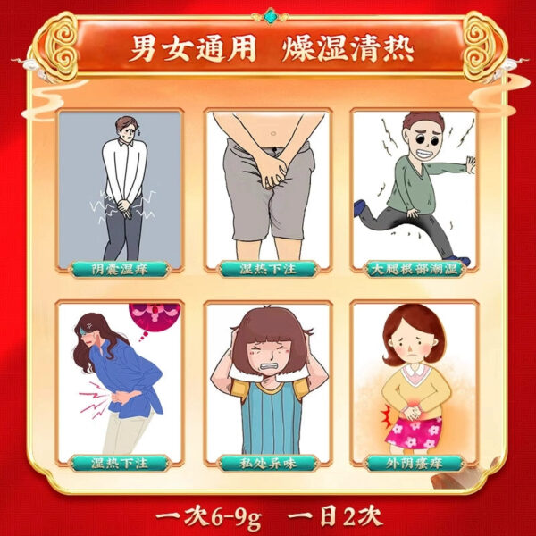[5 Boxes] Beijing Tong Ren Tang Ermiao Pills Dryness and Heat Clearing Leucorrhea Abnormal Moisture Removal and Moisture Removal Humid Heat Betting Men and Women - Image 2