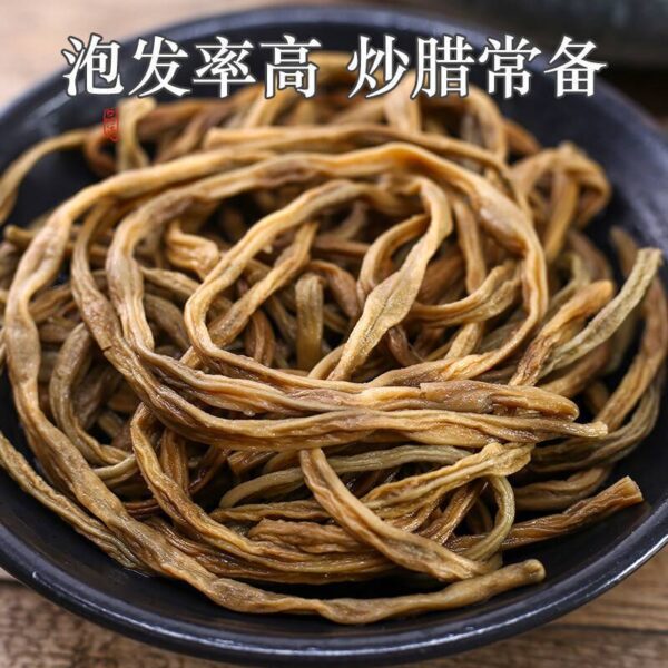 Dried beans 500g Northeast specialty Farmhouse self-drying dehydrated vegetables tender and long cowpea dried vegetables Daquan - Image 4