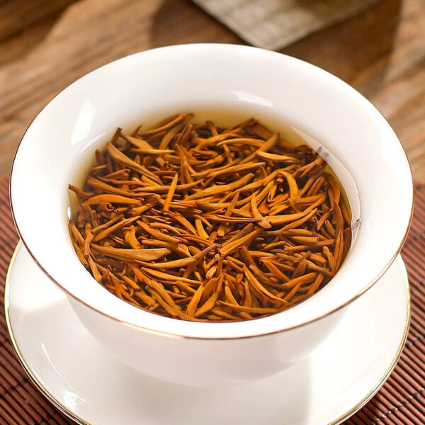 Zhongmin Hongtai 2025 New Tea Spring Tea Premium Fujian Wuyishan Jin Junmei Black Tea Strong Fragrance Floral and Fruit Fragrance - Image 2