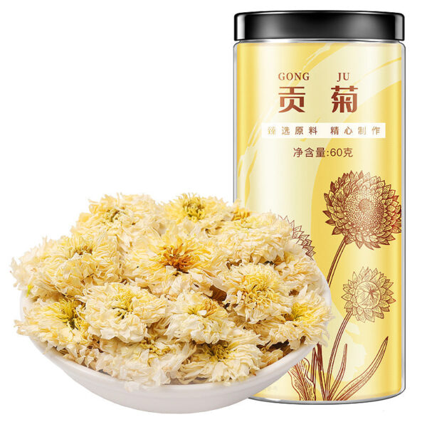 Fudonghai Gongju 60g Chrysanthemum Tea Selected Big Duo Good Goods Huangshan Gongju Flower and Grass Tea, Health Tea Tonic