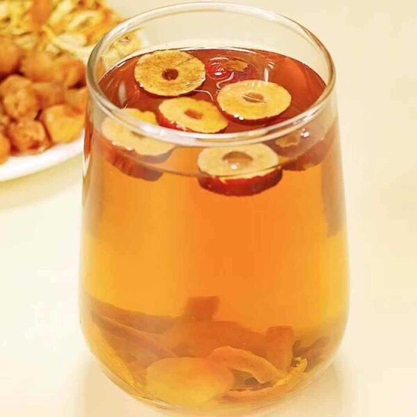 Fudonghai longan meat orange peel jujube cassia seed tea 120g Mingmu soaked in water to protect the eyes and health tea wholesale distribution - Image 3