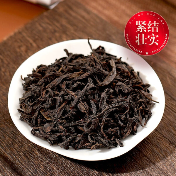 Zhongmin Hongtai Fujian Rock Tea Dahongpao Tieluohan Tea Charcoal Roasted Canned Ripe Tea 100g Oolong Tea - Image 3