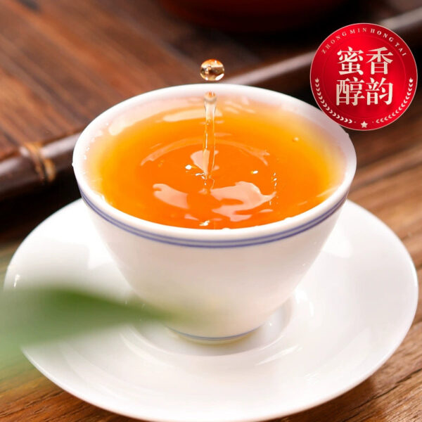Zhongmin Hongtai Authentic Jin Junmei Black Tea Tea, Fujian New Spring Tea Luxiang 85g Honey Fragrance Premium Canned - Image 4