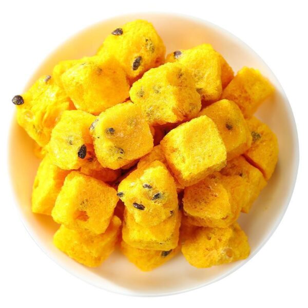 Dried passion fruit brewing drink fruit tea freeze-dried passion fruit cubes green orange kumquat lemon passion fruit tea soaked in water - Image 5