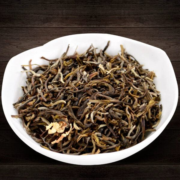 Zhongmin Hongtai New Tea Jasmine Tea Special 500 Strong Fragrance Roasted Green Bulk Herbal Tea Green Tea Fragrance Biluo Fujian - Image 3