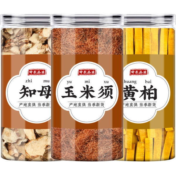 Corn whiskers, mother yellow cypress, Chinese herbal medicine health tea, genuine fresh corn whiskers, peeled yellow cypress, dried goods, boiled water to drink - Image 5