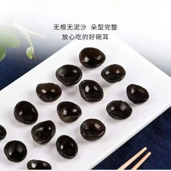 Black fungus natural dry goods autumn fungus new goods meat thickness preferred quality linden growth clean and tender - Image 4