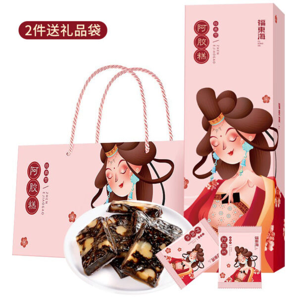 Fudonghai Ejiao Cake 210g Shandong Dong'e Instant Red Date Donkey Skin Ejiao Guyuan Cake Send Friends Gifts Wholesale