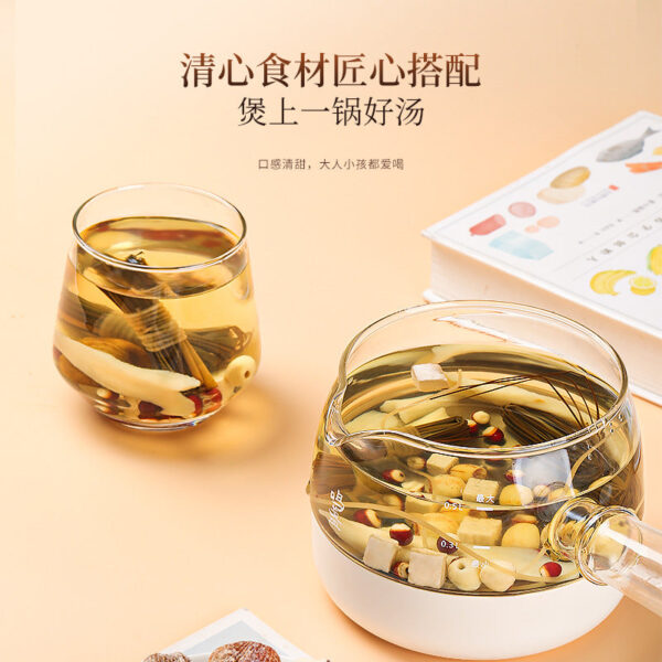 Fudonghai rushes Yuzhu Huaishan fig Ophiopogon yellowstone candied dates 240g dry soup buns raw material combination sweet soup - Image 2