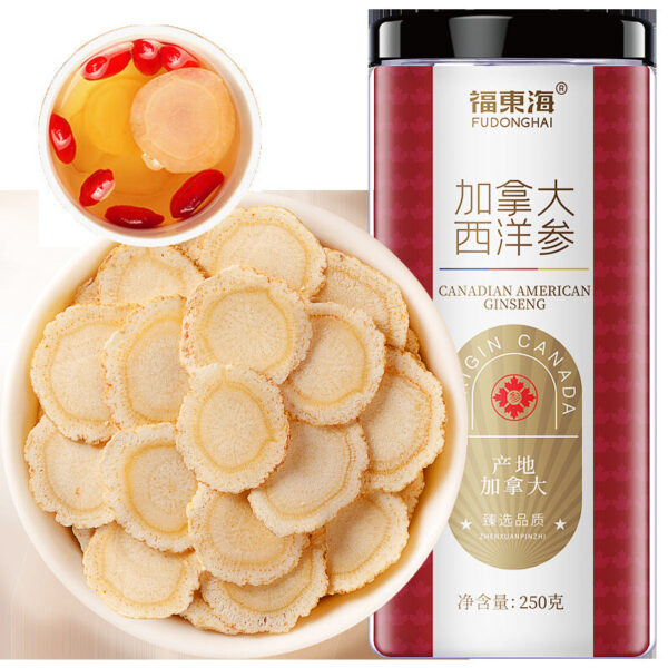 Fudonghai Canadian American ginseng 250g imported American ginseng soaked in water, tea for health, soup materials wholesale and distribution - Image 7