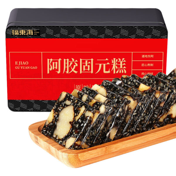 Fudonghai Ejiao Guyuan Cake 500g Box, Ejiao Cake Instant Ejiao Guyuan Cream Women's Health Gift Wholesale