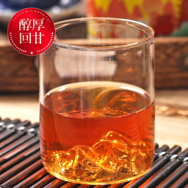 Zhongmin Hongtai Selected Fujian Dahongpao Tea Premium Rock Tea Charcoal Baked Oolong Tea Cinnamon Bulk Gift Box 250g - Image 4
