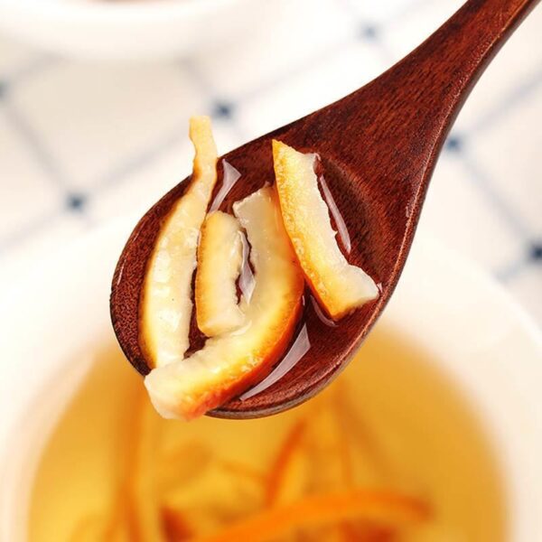 Dried orange peel brewed tea, orange peel Xinhui tangerine peel official flagship store, genuine Chinese herbal medicine tea, orange peel silk medicinal peel - Image 3