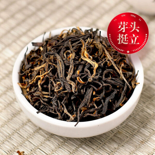 Zhongmin Hongtai Zhengshan small species golden silk bud honey fragrant wild ancient tree black tea leaves 500g canned New Year's goods gift box - Image 6