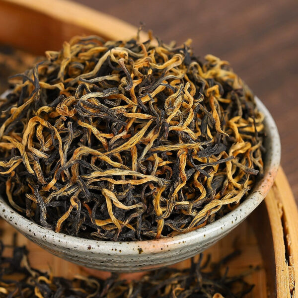 Zhongmin Hongtai New Tea Premium Luzhou Fragrant Jin Junmei Black Tea Leaf Ceramic Jar Gift Box for the Festival New Year's Goods Elders - Image 3