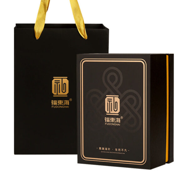Fudonghai Canadian American Ginseng Gift Box 100g Imported American Ginseng Slices New Year's Goods Mid-Autumn Festival Gifts Wholesale Delivery - Image 5